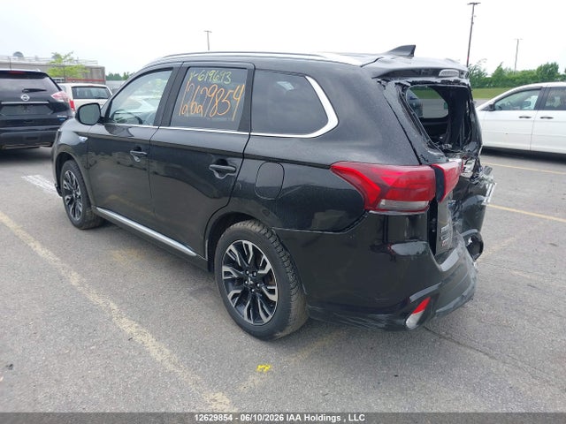 12629854 :رقم المزاد ، JA4J24A56JZ619693 vin ، 2018 Mitsubishi Outlander Phev مزاد بيع