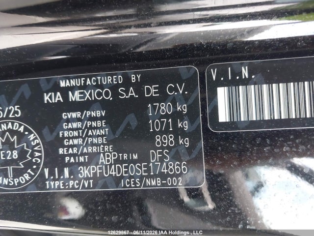 KIA K4 Ex/ex+ 2025 3KPFU4DE0SE174866 Image 9
