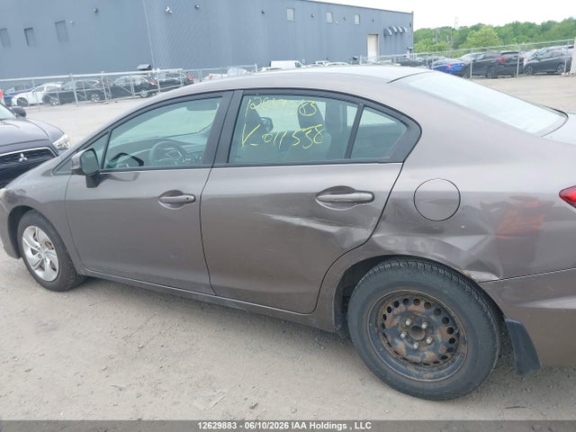 Продажа на аукционе авто 2013 Honda Civic Lx, vin: 2HGFB2F49DH011558, номер лота: 12629883