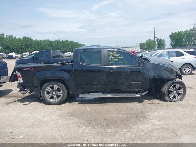 2018 Chevrolet Colorado 4wd Work Truck მანქანა იყიდება აუქციონზე, vin: 1GCGTBEN8J1158412, აუქციონის ნომერი: 12629888