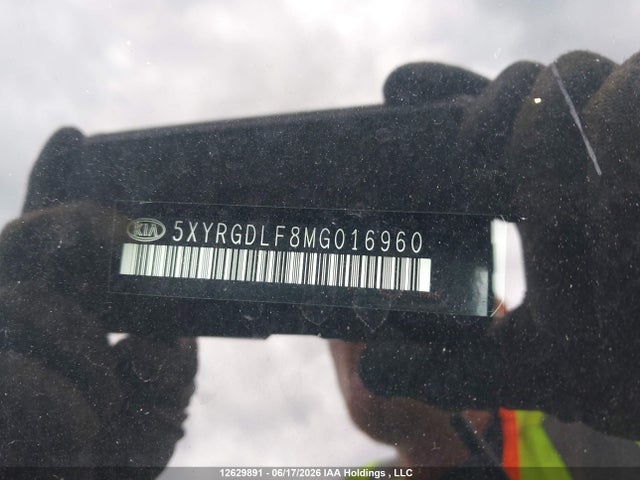 2021 Kia Sorento Lx მანქანა იყიდება აუქციონზე, vin: 5XYRGDLF8MG016960, აუქციონის ნომერი: 12629891