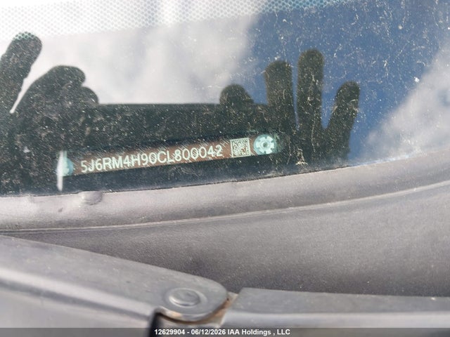 Aukcja sprzedaży 2012 Honda Cr-v Touring, vin: 5J6RM4H90CL800042, numer aukcji: 12629904