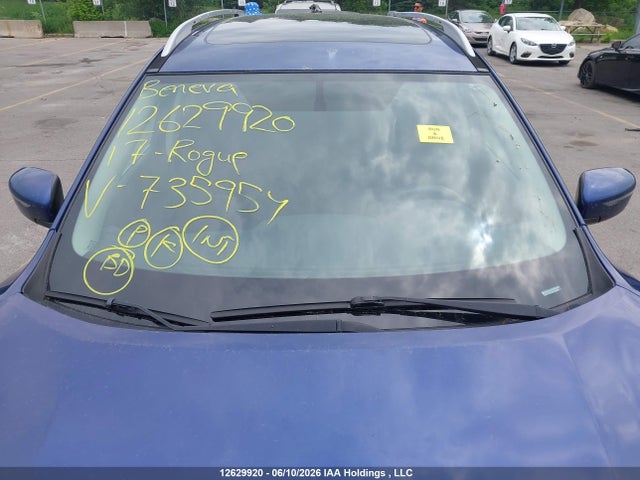 Продажа на аукционе авто 2017 Nissan Rogue S/sl Platinum/sv, vin: 5N1AT2MV2HC735954, номер лота: 12629920