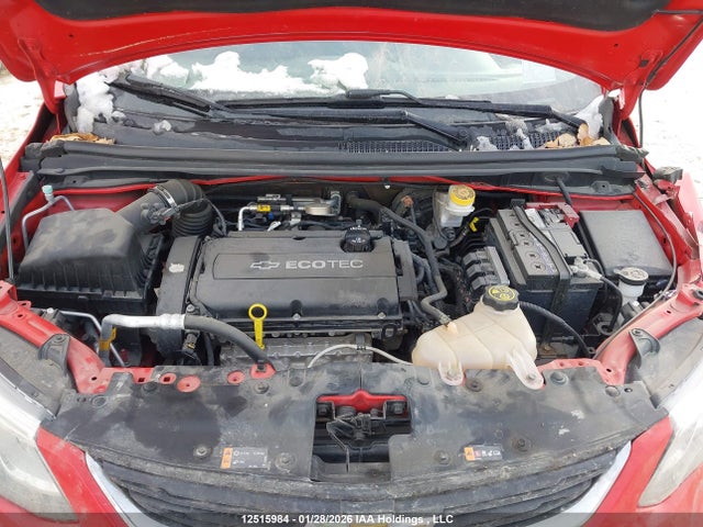 Aukcja sprzedaży 2017 Chevrolet Sonic Lt Auto, vin: 1G1JD5SH9H4154860, numer aukcji: 12515984