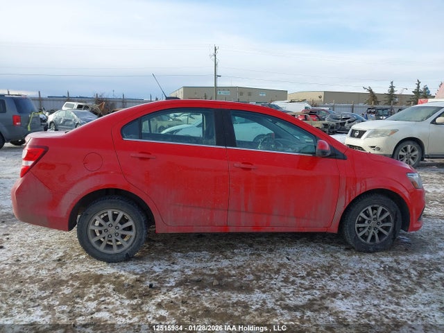 Aukcja sprzedaży 2017 Chevrolet Sonic Lt Auto, vin: 1G1JD5SH9H4154860, numer aukcji: 12515984