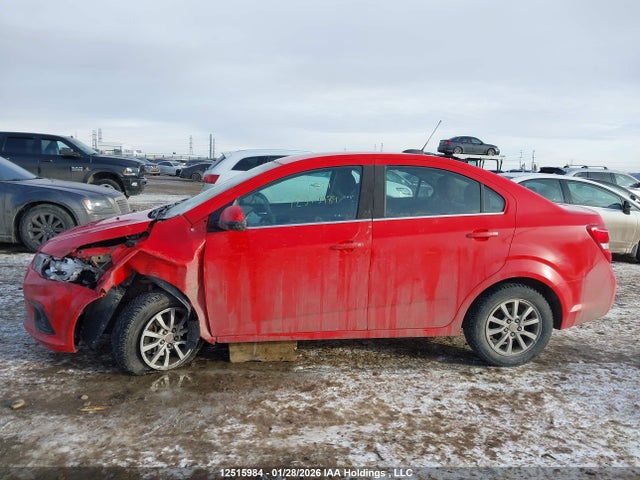 Aukcja sprzedaży 2017 Chevrolet Sonic Lt Auto, vin: 1G1JD5SH9H4154860, numer aukcji: 12515984