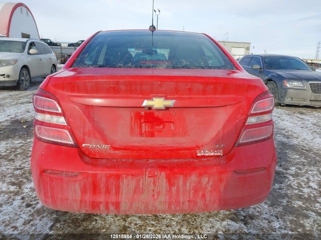 Aukcja sprzedaży 2017 Chevrolet Sonic Lt Auto, vin: 1G1JD5SH9H4154860, numer aukcji: 12515984