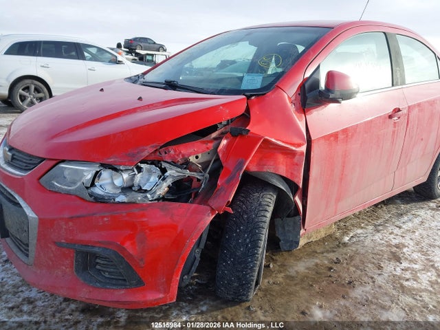 Aukcja sprzedaży 2017 Chevrolet Sonic Lt Auto, vin: 1G1JD5SH9H4154860, numer aukcji: 12515984