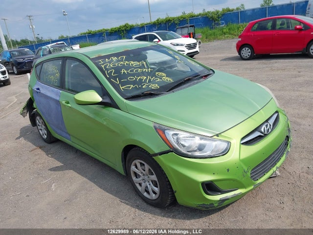 2012 Hyundai Accent მანქანა იყიდება აუქციონზე, vin: KMHCT5AE4CU049142, აუქციონის ნომერი: 12629989