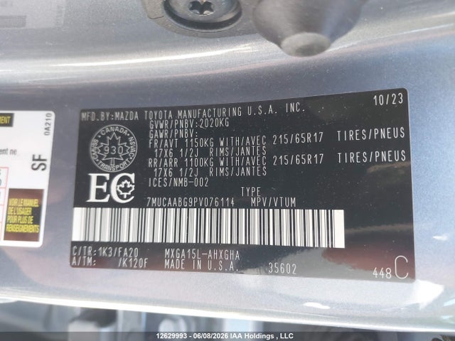 Toyota Corolla Cross Le 2023 7MUCAABG9PV076114 Image 19