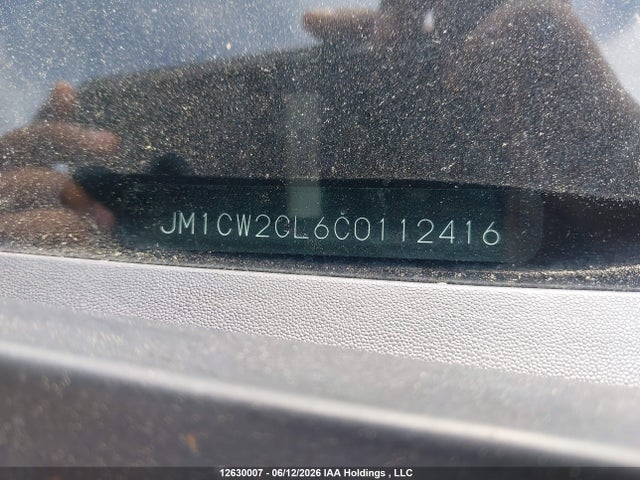 2012 Mazda Mazda5 მანქანა იყიდება აუქციონზე, vin: JM1CW2CL6C0112416, აუქციონის ნომერი: 12630007
