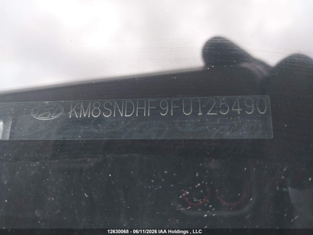 KM8SNDHF9FU125490 Hyundai Santa Fe Gls/limited