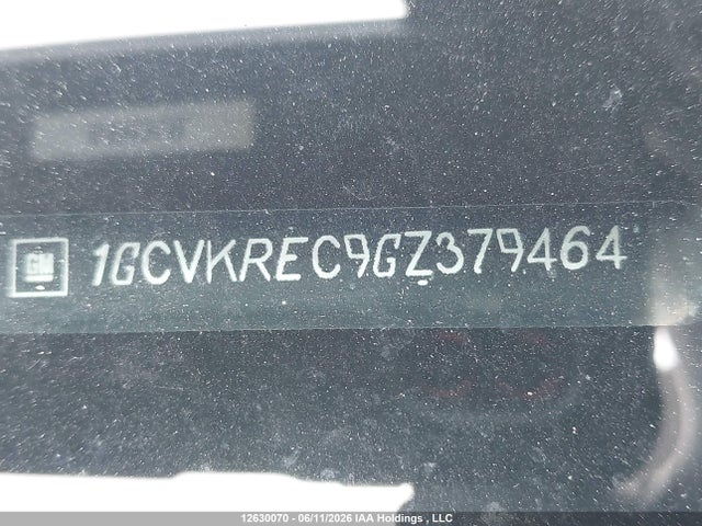 Aukcja sprzedaży 2016 Chevrolet Silverado 1500 2lt, vin: 1GCVKREC9GZ379464, numer aukcji: 12630070