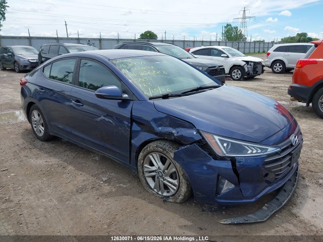12630071 :رقم المزاد ، KMHD84LF2KU856828 vin ، 2019 Hyundai Elantra مزاد بيع