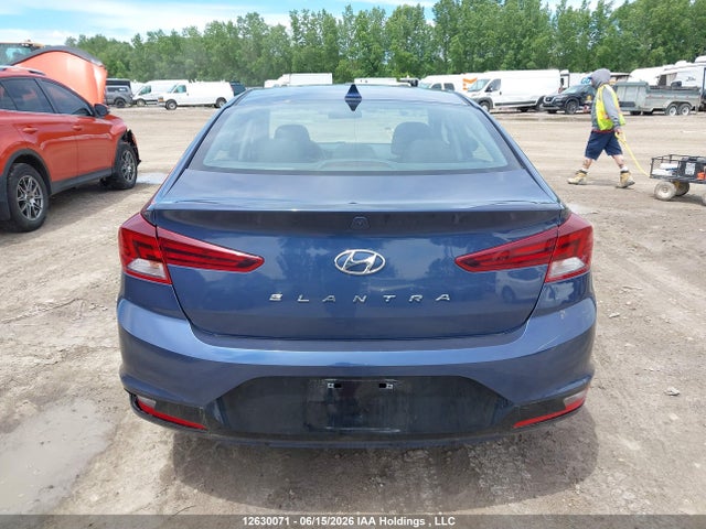 12630071 :رقم المزاد ، KMHD84LF2KU856828 vin ، 2019 Hyundai Elantra مزاد بيع