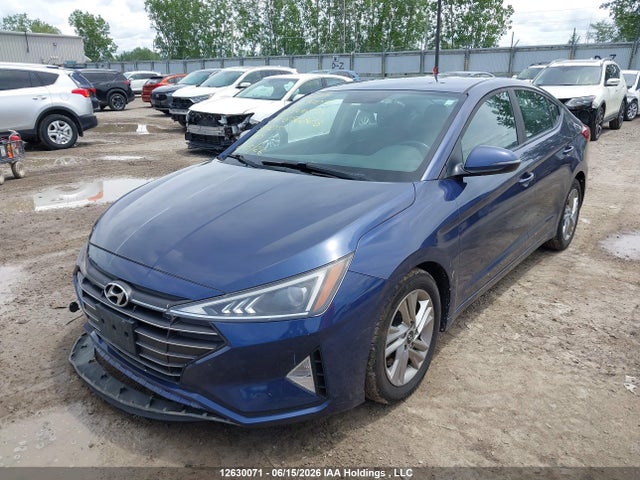 12630071 :رقم المزاد ، KMHD84LF2KU856828 vin ، 2019 Hyundai Elantra مزاد بيع