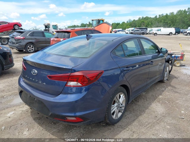12630071 :رقم المزاد ، KMHD84LF2KU856828 vin ، 2019 Hyundai Elantra مزاد بيع