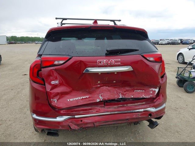 12630074 :رقم المزاد ، 3GKALXEX4JL234449 vin ، 2018 Gmc Terrain Denali مزاد بيع
