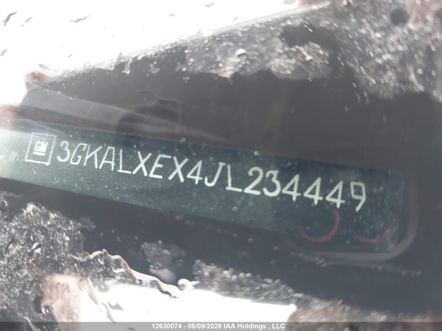 12630074 :رقم المزاد ، 3GKALXEX4JL234449 vin ، 2018 Gmc Terrain Denali مزاد بيع