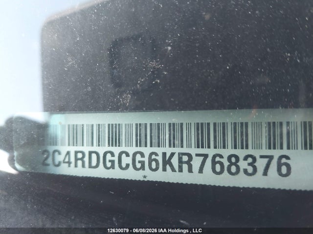 Dodge Grand Caravan Sxt 2019 2C4RDGCG6KR768376 Image 19