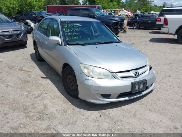 2004 Honda Civic Lx მანქანა იყიდება აუქციონზე, vin: 2HGES16634H926784, აუქციონის ნომერი: 12630105