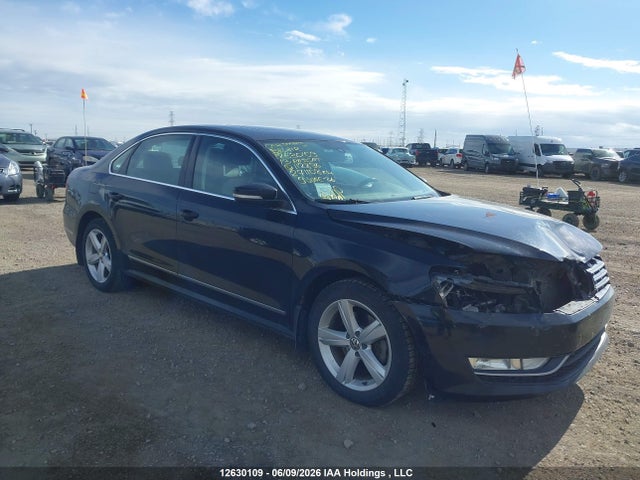 12630109 :رقم المزاد ، 1VWBN7A38DC112896 vin ، 2013 Volkswagen Passat Se مزاد بيع