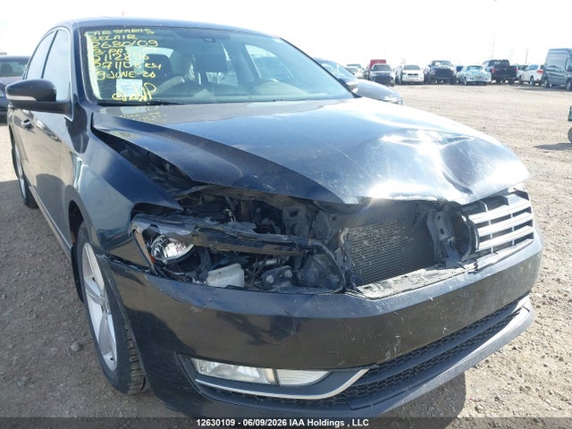 2013 Volkswagen Passat Se მანქანა იყიდება აუქციონზე, vin: 1VWBN7A38DC112896, აუქციონის ნომერი: 12630109