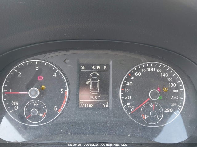 2013 Volkswagen Passat Se მანქანა იყიდება აუქციონზე, vin: 1VWBN7A38DC112896, აუქციონის ნომერი: 12630109