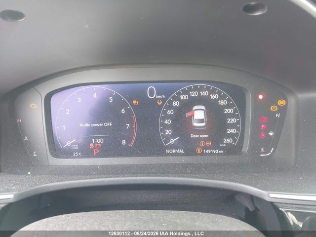 Продаж на аукціоні авто 2022 Honda Civic Touring, vin: 2HGFE1F97NH007314, номер лоту: 12630112