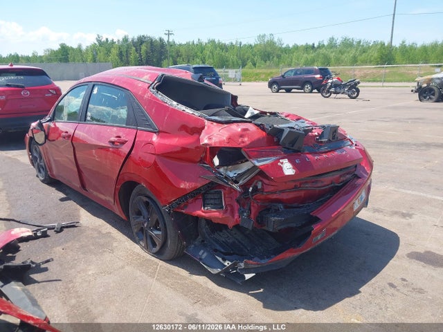 Продаж на аукціоні авто 2022 Hyundai Elantra Preferred Ivt, vin: KMHLM4AG2NU215377, номер лоту: 12630172