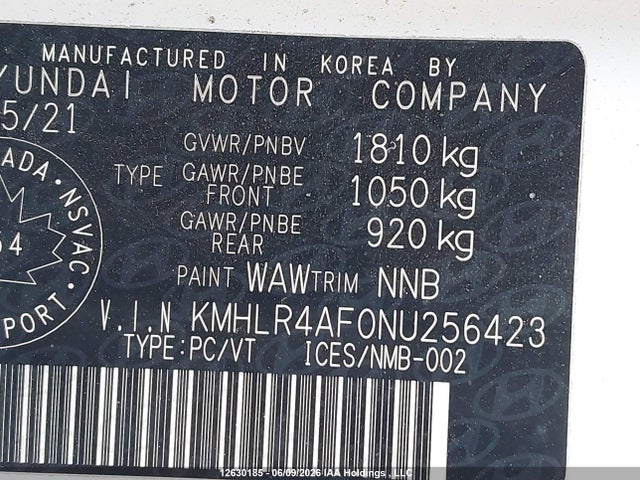 Продаж на аукціоні авто 2022 Hyundai Elantra N Line, vin: KMHLR4AF0NU256423, номер лоту: 12630185