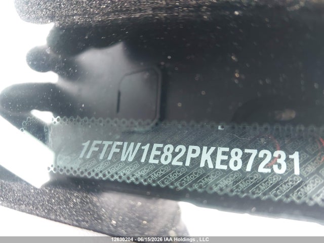 2023 Ford F-150 Lariat მანქანა იყიდება აუქციონზე, vin: 1FTFW1E82PKE87231, აუქციონის ნომერი: 12630204