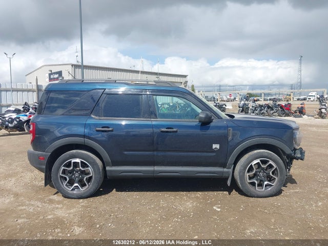12630212 :رقم المزاد ، 3FMCR9B6XMRA75279 vin ، 2021 Ford Bronco Sport Big Bend مزاد بيع