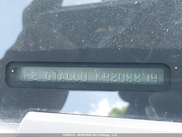 Aukcja sprzedaży 2019 Subaru Crosstrek Premium, vin: JF2GTACC0K9208879, numer aukcji: 12630214