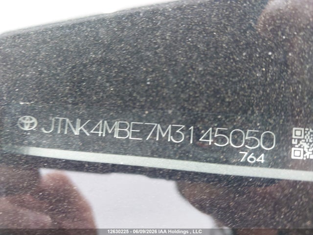 JTNK4MBE7M3145050 Toyota Corolla
