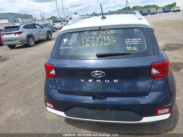 12630239 :رقم المزاد ، KMHRC8A38SU352627 vin ، 2025 Hyundai Venue مزاد بيع