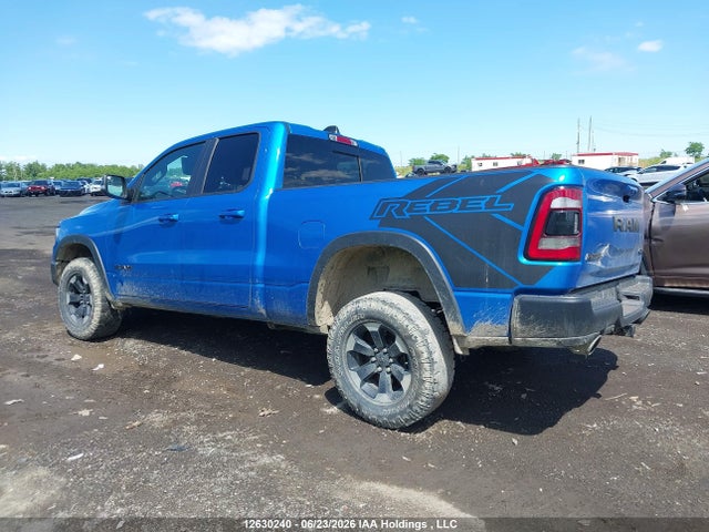12630240 :رقم المزاد ، 1C6SRFEM8MN627509 vin ، 2021 Ram 1500 Rebel مزاد بيع