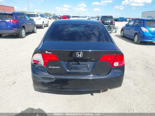 12630241 :رقم المزاد ، 1HGFA154X6L800208 vin ، 2006 Honda Civic Lx مزاد بيع