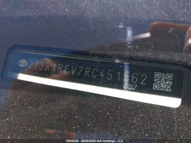 Aukcja sprzedaży 2024 Toyota Rav4 Xle/xle Premium, vin: 2T3R1RFV7RC451562, numer aukcji: 12630245