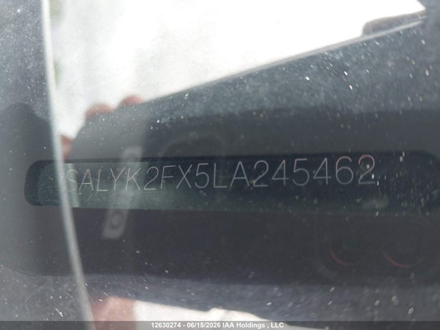 Продаж на аукціоні авто 2020 Land Rover Range Rover Velar P300 R-dynamic S, vin: SALYK2FX5LA245462, номер лоту: 12630274