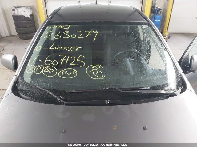 2010 Mitsubishi Lancer De მანქანა იყიდება აუქციონზე, vin: JA32U1FUXAU607125, აუქციონის ნომერი: 12630279
