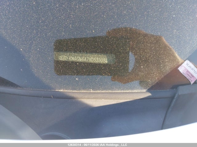 12630314 :رقم المزاد ، KNAGN4A7XD5330883 vin ، 2013 Kia Optima Ex/ex Luxury/ex+ مزاد بيع
