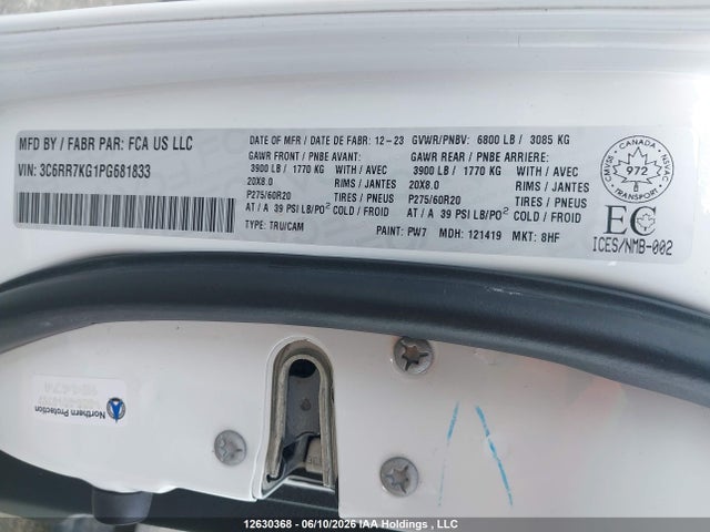 RAM 1500 Classic Tradesman 2023 3C6RR7KG1PG681833 Image 21