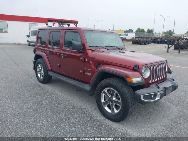 Продажа на аукционе авто 2021 Jeep Wrangler Unlimited Sahara, vin: 1C4HJXEN9MW598623, номер лота: 12630397