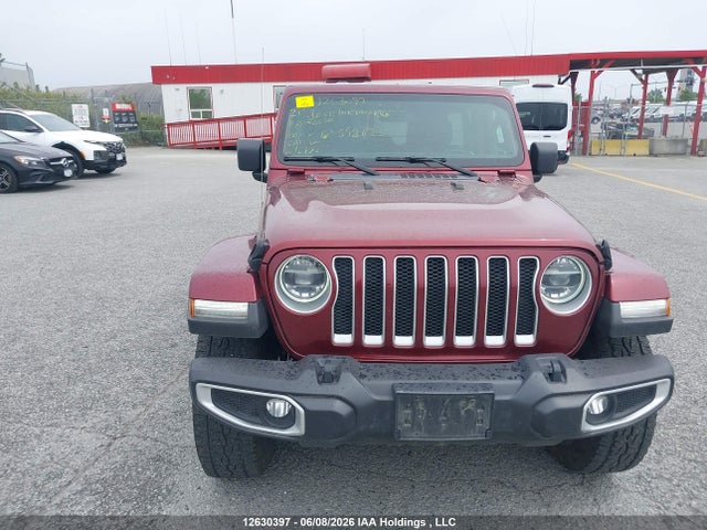2021 Jeep Wrangler Unlimited Sahara მანქანა იყიდება აუქციონზე, vin: 1C4HJXEN9MW598623, აუქციონის ნომერი: 12630397