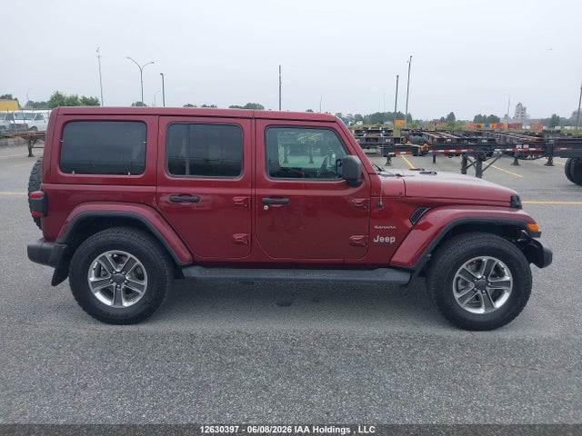 2021 Jeep Wrangler Unlimited Sahara მანქანა იყიდება აუქციონზე, vin: 1C4HJXEN9MW598623, აუქციონის ნომერი: 12630397
