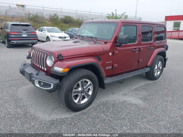 2021 Jeep Wrangler Unlimited Sahara მანქანა იყიდება აუქციონზე, vin: 1C4HJXEN9MW598623, აუქციონის ნომერი: 12630397