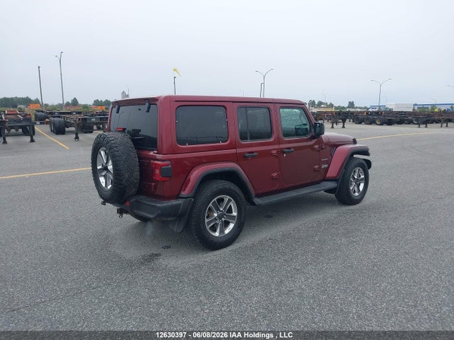 2021 Jeep Wrangler Unlimited Sahara მანქანა იყიდება აუქციონზე, vin: 1C4HJXEN9MW598623, აუქციონის ნომერი: 12630397