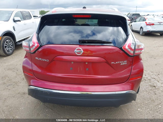 5N1AZ2MH7GN122238 Nissan Murano Platinum/sl/sv