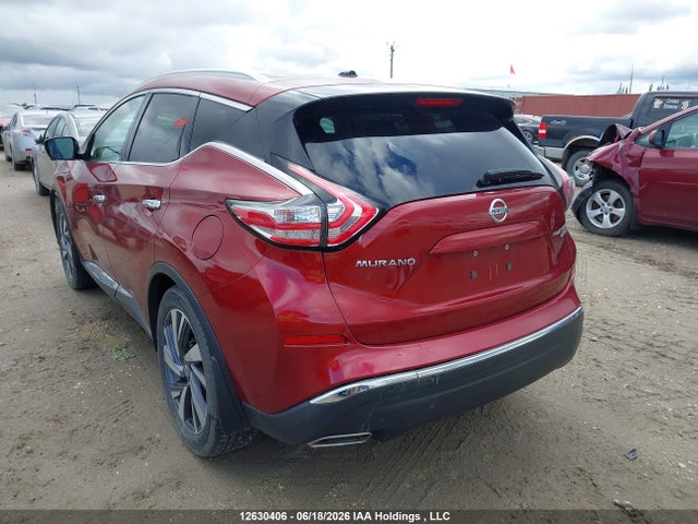 5N1AZ2MH7GN122238 Nissan Murano Platinum/sl/sv